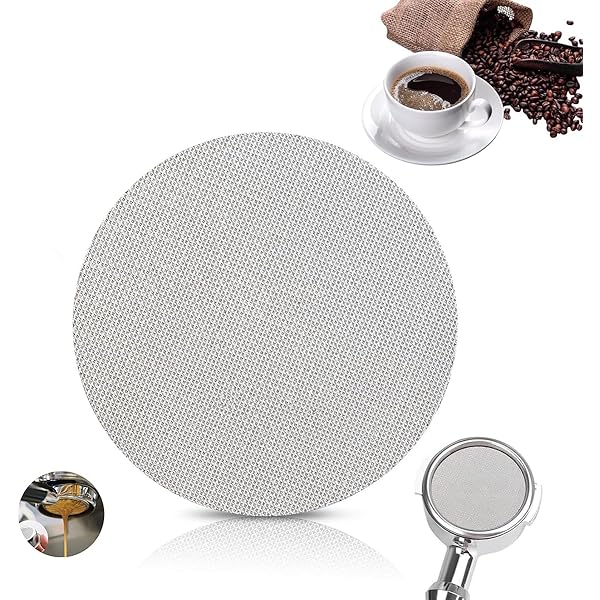 Espresso Puck Screen 58.5mm, 1.7mm Thickness 100μm Stainless Steel